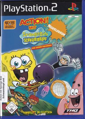 Action mit Sponge Bob Schwammkopf und seinen Freunden