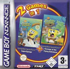 2 Games in 1 Sponge Bob Square Pants Super Sponge + Revenge of the Flying Dutchan