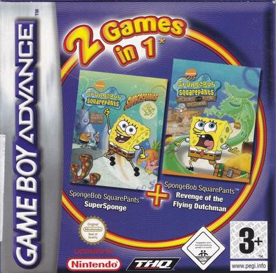 2 Games in 1: Sponge Bob Pack 1