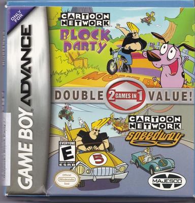 2 Games in1: Cartoon Network / Block Party / Cartoon Network Speedway