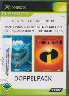 2 Games in 1: Findet Nemo + Die Unglaublichen - The Incredibles