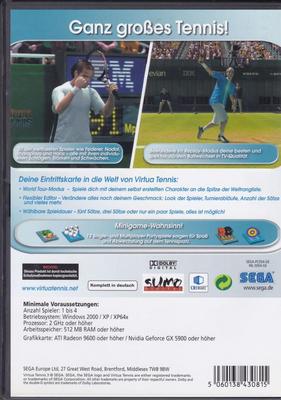 Virtua Tennis 3