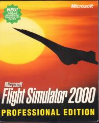 Microsoft Flight Simulator 2000 Professional Edition