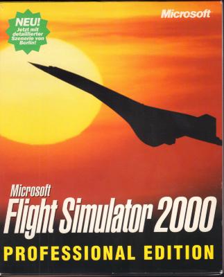 Microsoft Flight Simulator 2000 Professional Edition