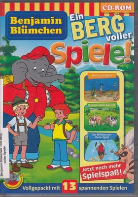 Benjamin Blümchen. Ein Berg voller Spiele!