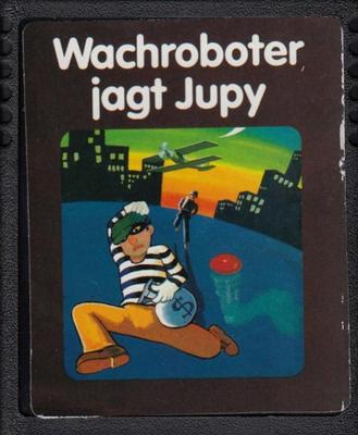 Wachroboter jagt Jupy